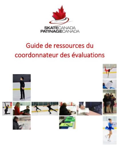 Une image du guide de ressources du coordonnateur des évaluations.