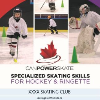 An image of a customizable poster clubs/schools can post on their bulletin boards to promote CanPowerSkate.