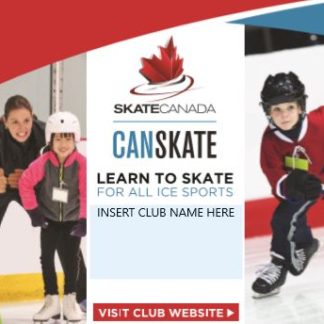 An image of a customizble web banner to be used to promote CanSkate.An image of a customizble web banner to be used to promote CanSkate.